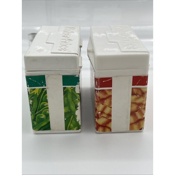 Fisher-Price 1987 Fun With Food Vintage French Fries & Peas Play Kitchen - Picture 7 of 10